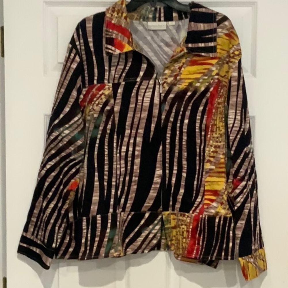 Colorful Striped Jacket